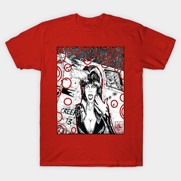 The Creepy 13 T-Shirt by paintchips